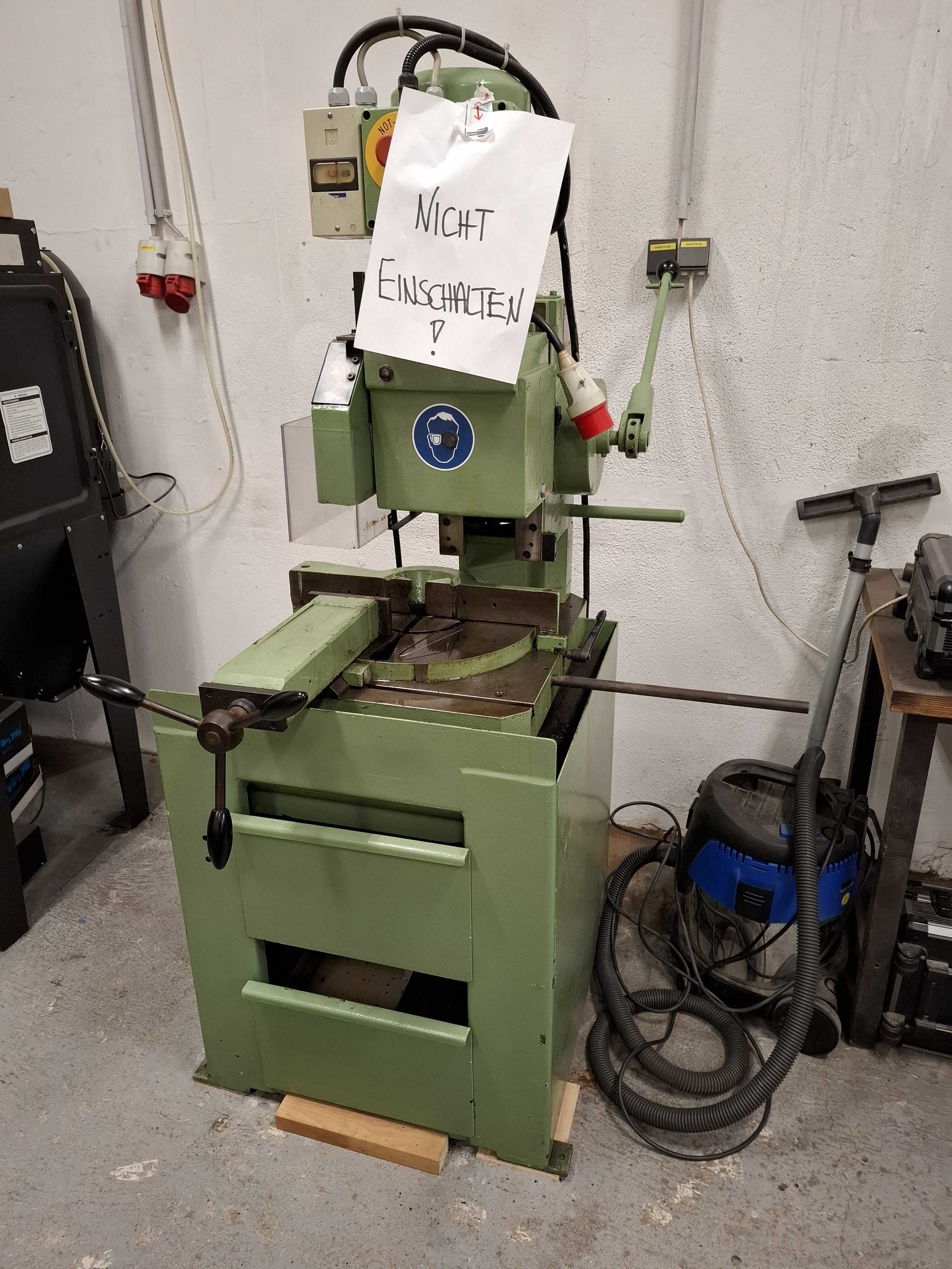 Eisele Kaltkreissäge, vermutlich Typ VMS-II-S