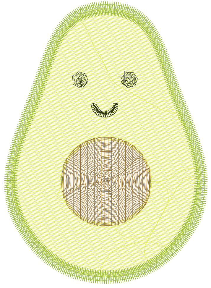Avocado Stichvorschau