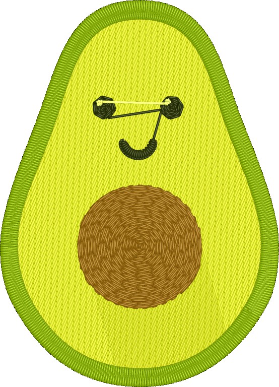 Avocado Stichvorschau Visualisiert